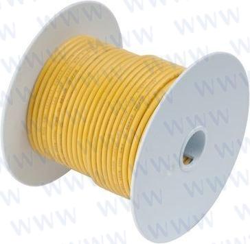 100' Tinned Copper Wire 8 AWG (8mm²) Ye