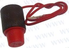 SOLENOID VALVE RED TRIM TAB 12V