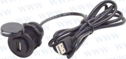 12VDC USB 2.0 Port w/ Ext Cable
