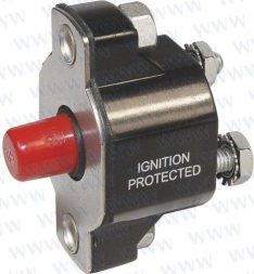 CIRCUIT BREAKER MD PUSH BUTTON 15A