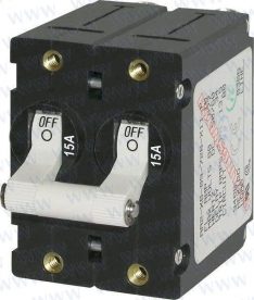 CIRCUIT BREAKER AA2 15A WHITE