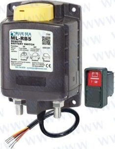 SOLENOID ML SERIES 350A 12V W/MAN CTRL