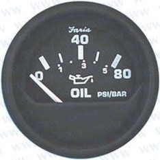 2" OIL PRESSURE GAUGE 80PSI