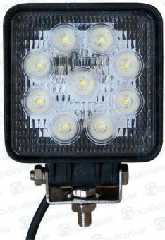 27W LED LIGHT BARS SPOT BEAM 316SS BRACK