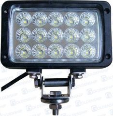 45W LED WORK LIGHT FLOOD BEAM 316SS BRAC