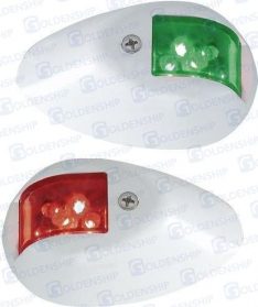 PAIR VERTICAL NAV.LIGHTS WHITE-LED