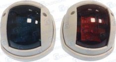 PAIR VERTICAL NAV.LIGHTS WHITE - LED