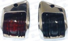 PAIR VERTICAL NAVIGATION LIGHTS 304 SS L