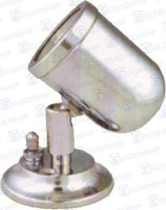 BULKHEAD LIGHT CHROME PLATED BRASS