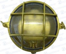 POLISHED BRASS LIGHT 220V - 155 MM