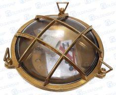 POLISHED BRASS LIGHT 220V - 215 MM