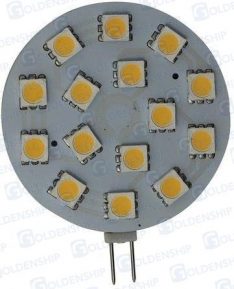 BULB G4 HORIZONTAL 15LED 3W 12/30V