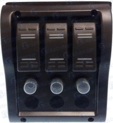 3 GANG WATERPROOF SWITCH PANEL