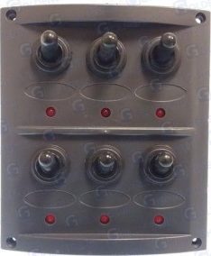 SPLASHPROOF SWITCH PANEL