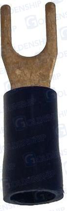 VINYL-INSULATED SPADE TERMINAL BLUE (PAC