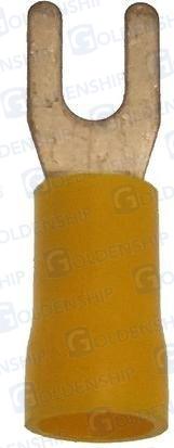 VINYL-INSULATED SPADE TERMINAL YELLOW (P