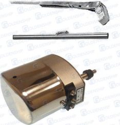 WIPER MOTOR W/ARM & BLADE 14" - 12V CE