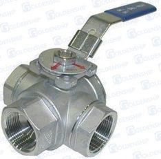 3-WAY BALL VALVE 3/4"