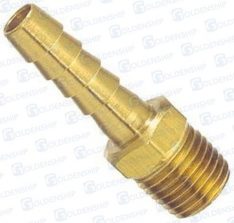 BRASS HOSE ADAP. MALE 3/8" - 10MM