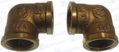 BRASS ELBOW H/H 3/8" (PACK 2)