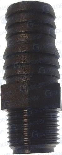 POLYPROPYLENE MALE HOSE CONNECTOR 1 1/2