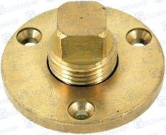 GARDBOARD DRAIN PLUG BRASS