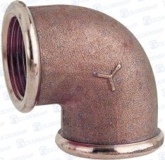 ELBOW F/F BRONZE 4"