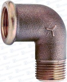 ELBOW M/F BRONZE 3/8"