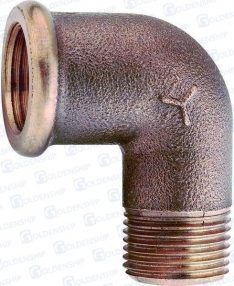 ELBOW M/F BRONZE 1 1/2"