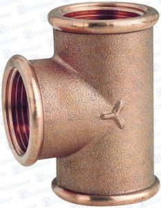 TEE BRONZE 3/8"