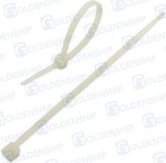 WHITE NYLON CABLE TIES 80X2,4 (PACK 100)