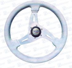 STEERING WHEEL VORTICE 350 MM. WHITE