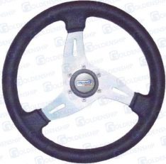 STEERING WHEEL 350 MM. BLACK