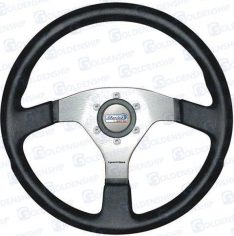 STEERING WHELL MARINA 350MM BLACK