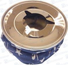 WINDPROOF ASHTRAY SS304 BLUE