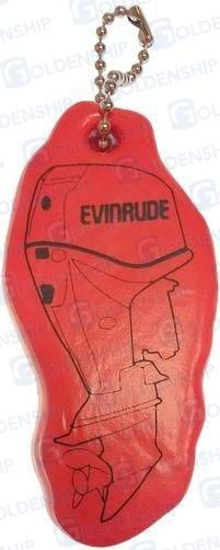 VINYL FLOATED KEY CHAIN (EVINRUDE)