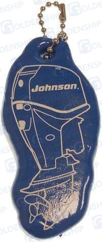 VINYL FLOATED KEY CHAIN (JOHNSON)