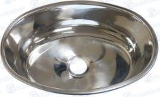 OVAL WASHBASIN W/SINK DRAIN - EXT. 265X3