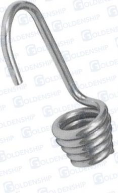 STAINLESS HOOK 6 MM (PACK 2)