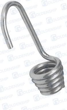 STAINLESS HOOK 8 MM (PACK 2)