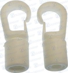 NYLON HOOK WHITE 5-6 MM (PACK 2)