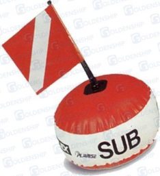 DIVING MARKER BUOY "EXPORT" DIA. 38 CM H