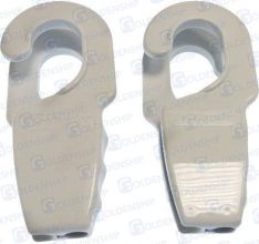 SET OF TWO HOOKS FASTFENDER32 GREY/BLUE