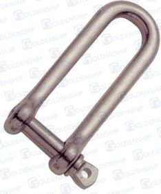 LONG DEE SHACKLE AISI-316 5 MM (PACK 2)