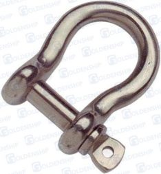 BOW SHACKLE AISI-316 4MM (PACK 25)