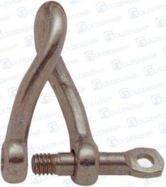 LONG TWIST SHACKLE AISI-316 5MM (PACK 15