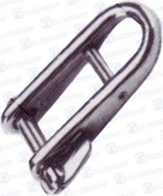 SHACKLE WITH PIN 6 MM.