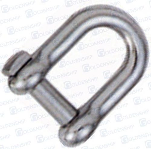 TRAWLING D SHACKLE, SCREW PIN 14MM (PACK