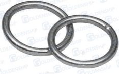 ROUND RING, WELDED 4X25MM (PACK 2)