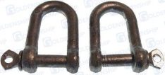 DEE SHACKLE HOT D. GALV. 8MM (PACK 2)